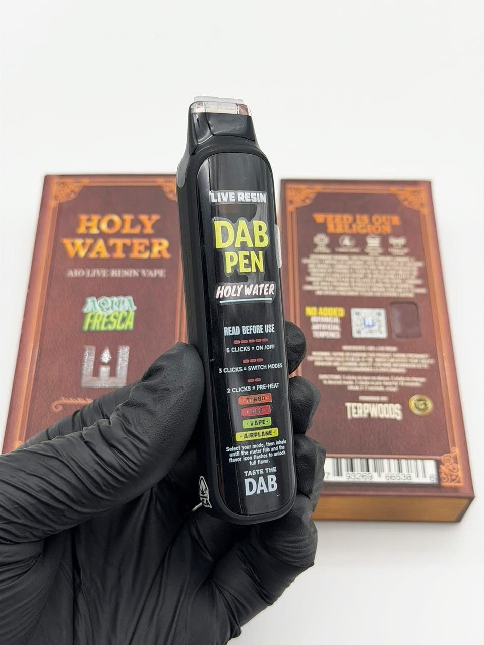 HOLY WATER 1G DISPO (Authentic) - Image 3